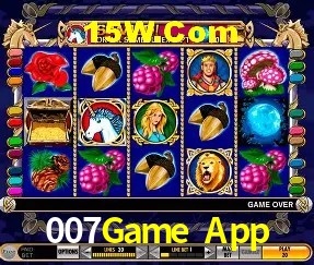 007Game App - Support